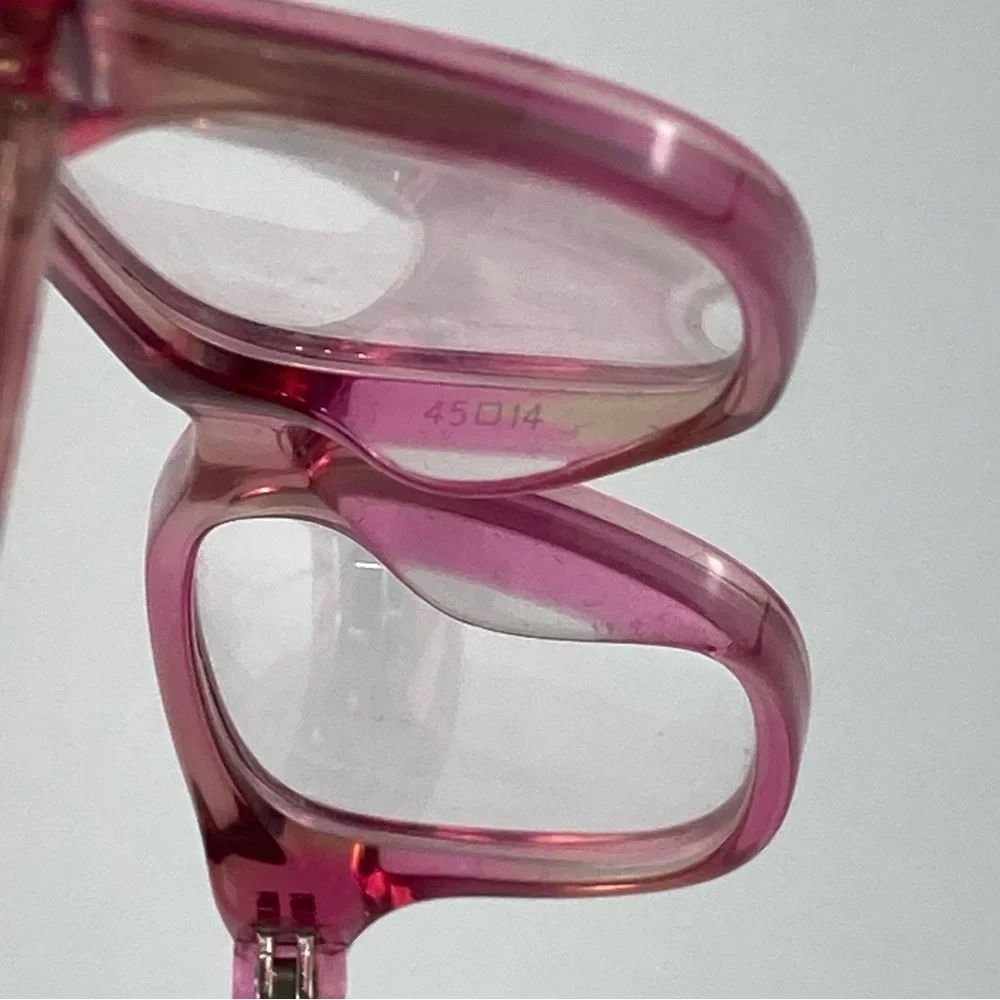 Girls pink sparky Classic Acetate Rectangle Reading Glasses